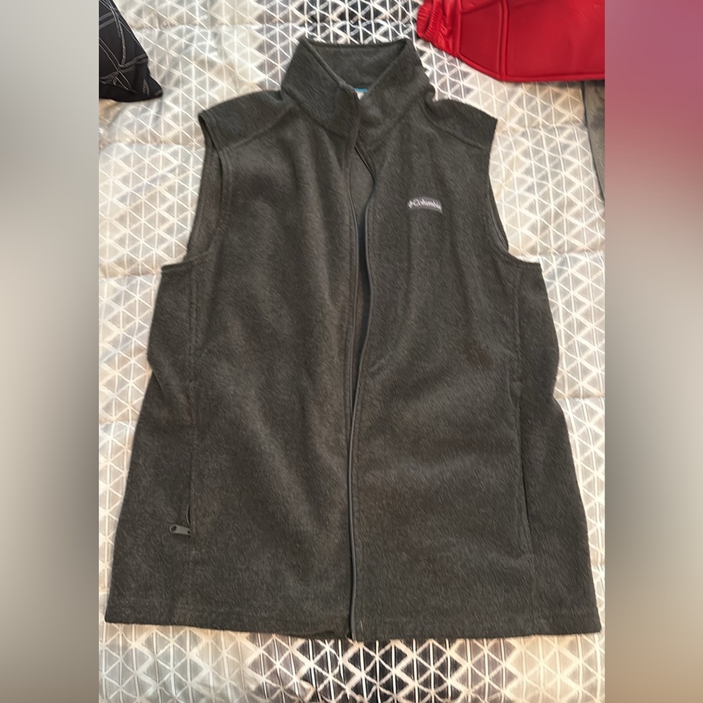 Columbia XLT Grey Fleece Vest